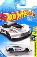 1/64 CORVETTE C7. R (White x Blue) "Hot Wheels HW SPEED GRAPHICS" [FJW41]