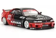 1/64 Nissan Skyline GT-R R33 Shiseido Works ADVAN (right-hand drive) "KAIDO HOUSE× Mini GT Series" [KHMG191]