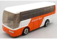 1/207 Mitsubishi Fusō Aero Queen Airport Bus (blanco x naranja) "Tomica Junior Collection Part4"