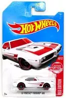 1/64'67 PONTIAC FIREBIRD 400 (branco x vermelho) "Hot Wheels RED EDITION" [FDR65]