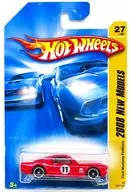 1/64 ford Mustang Fastback #11 (Red x White) "Hot Wheels 2008 NEW MODELS" [L9942]