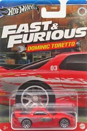 1/64 1995 MAZDA RX-7 (Orange) "Hot Wheels FAST & FURIOUS DOMINIC TORETTO" [HRW46]