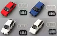 4-type set "Figure Vehicle Honda CIVIC Si Capsule Toy Version"