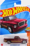 1/64 '63 STUDEBAKER CHAMP (rojo x beige) "Hot Wheels HW HOT TRUCKS" [HTC35]