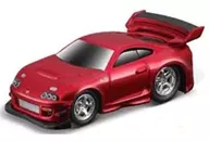 1/64 Toyota Supra MK4 (Metallic Red) "MUSCLE MACHINES 25th Anniversary" [MS15573MR]