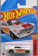 1/64 ’67 FORD MUSTANG COUPE(ホワイト×レッド) 「Hot Wheels THEN AND NOW」 [HYY62]