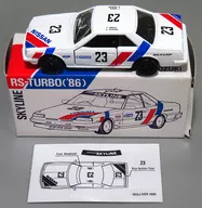 1/65 日産 スカイライン RS-TURBO ’86 KDR30 #23(ホワイト×レッド×ブルー) 「トミカ」 ガリバー特注