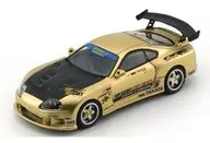 1/64 TOP SECRET Toyota Supra DZA80 (Gold) Hong Kong Toy Car Salon Limited [64B0429]