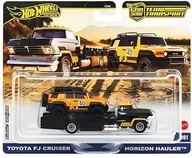 1/64 トヨタ FJ クルーザー/ホライズン ハウラー 「Hot Wheels チームトランスポート」 [JBM33]