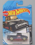 1/64 CUSTOM ’56 FORD TRUCK(ブラック) 「Hot Wheels ROD SQUAD」 [FYC17]