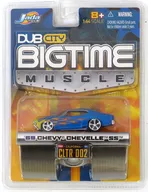 1/64 ’69 CHEVY CHEVELLE SS(ブルー×オレンジ/フレイムパターン) 「DUB CITY BIGTIME MUSCLE」 [12006]