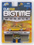 1/64 ’67 CHEVY NOVA SS(イエロー×ブラック) 「DUB CITY BIGTIME MUSCLE」 [12006]