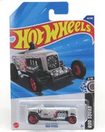1/64 MAX STEEL #38 (Gray/Flame Pattern) "Hot Wheels ROD SQUAD" [HYX53]