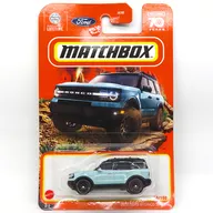 1/64 2022 FORD BRONCO SPORT (azul claro x negro) "MATCHBOX" [HKW49]