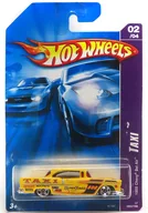 1/64 1955 Chevy Bel Air (amarillo) "Hot Wheels TAXI" [K7567]