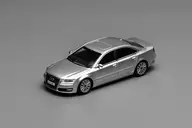 1/64 Audi A8 (D3) 2008 後期Ver.(アイスシルバーメタリック) [M68204]