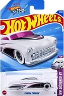 1/64 PURPLE PASSION (blanco x negro x púrpura) "Hot Wheels HW DESIGNED BY" [HYX55]