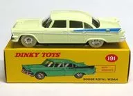 DODGE ROYAL SEDAN WITH WINDOWS(クリーム×ライトブルー) [191]