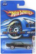 1/64 ’69 Pontiac GTO(ブラック) 「Hot Wheels 2005 FIRST EDITION」 [G6732]