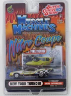 1/64 ’68 CAMARO(シルバー×ブラック×イエロー) 「MUSCLE MACHINES Nitro Coupe」 [NC03-12]