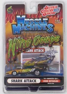 1/64 ’91 CORVETTE ZR-1(ブラック×イエロー) 「MUSCLE MACHINES Nitro Coupe」 [NC03-04]