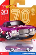 1/64 ’72 FORD RANCHERO(パープル) 「Hot Wheels 50th Anniversary Throwback」 [FRF32]