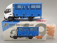 HINO 300 Cattle Truck Taiwan(ブルー×ホワイト) [ATCTW64048]