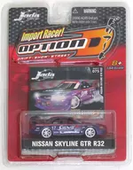 1/64 NISSAN SKYLINE GTR R32 #17(バイオレット×ブラック) 「Import Racer! OPTION D」 [12005]