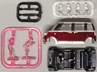 スムースグレーマイカメタリック×ファイアークォーツレッドメタリック 「1/64PLUS ダイハツ ムーヴキャンバス NEWCOLOR」