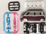 スムースグレーマイカメタリック×プラムブラウンクリスタルマイカ 「1/64PLUS ダイハツ ムーヴキャンバス NEWCOLOR」