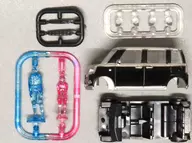 スムースグレーマイカメタリック×ブラックマイカメタリック 「1/64PLUS ダイハツ ムーヴキャンバス NEWCOLOR」