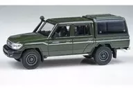 1/64 トヨタ ランドクルーザー ダブルキャブ ピックアップ LC79 2014 RHD(ミリタリーグリーン) [PA65686]
