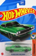 1/64 ’70 DODGE HEMI CHALLENGER(グリーン×ブラック) 「Hot Wheels MUSCLE MANIA」 [HKJ55]