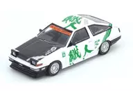 1/64 Toyota スプリンタートレノ AE86 ”KEIICHI TSUCHIYA”(ホワイト×ブラック) [IN64-AE86-KT]