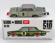 1/64 ダットサン 510 プロストリート OG KAIDO HOUSE 左ハンドル(グリーン) 「ミニGTシリーズ」 CHASE CAR [KHMG001]