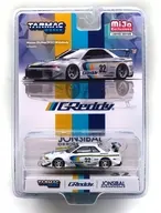 1/64 NISSAN SKYLINE GT-R R32 WIDEBODY JONSIBAL DESIGNWORKS GREDDY LIMITED EDITION [T64G-061-GDY]