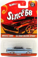 1/64 ’64 FORD FALCON SPRINT(スカイブルー×ブラック) 「Hot Wheels Since 68」 [L2855]