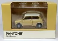 [単品] Mini Cooper PANTONE 726C(ベージュ×ホワイト) 「Tiny City ミニクーパー X Pantone 36台セット」 内容品