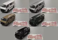 全5種セット 「1/64PLUS ダムドハイエースカスタム デフエイス」