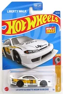 1/64 LB SUPER SILHOUETTE NISSAN SILVIA S15 #23(ホワイト×イエロー) 「Hot Wheels HW TURBO」 [HCT23]