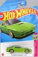 1/64 89 MAZDA SAVANNA RX-7 FC3S(ライトグリーン) 「Hot Wheels HW：THE ’80s」 [HKG81]