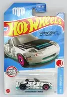1/64 ’91 MAZDA MX-5 MIATA(ホワイト×ブラック×エメラルドグリーン) 「Hot Wheels HW J-IMPORTS」 [HCV77]