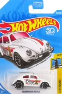1/64 VOLKSWAGEN BEETLE(ホワイト×レッド) 「Hot Wheels CHECKMATE」 [FJY49]