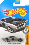 1/64 CUSTOM ’67 PONTIAC FIREBIRD(シルバー×ブラック) 「Hot Wheels MUSCLE MANIA」 [DTW82]