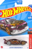 1/64 CUSTOM ’18 FORD MUSTANG GT(マルーン×ゴールド×ブラック) 「Hot Wheels SPOILER ALERT」 [HCV87]