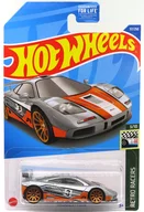 1/64 McLAREN F1 GTR #3(シルバー×オレンジ×ホワイト) 「Hot Wheels RETRO RACERS」 [HCX86]