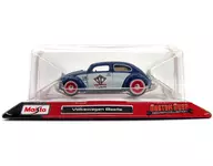 1/64 Volkswagen Beetle(ブルー×ホワイト×レッド) 「CUSTOM SHOP」 [14034]