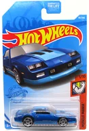 1/64 ’85 CHEVROLET CAMARO IROC-Z(ブルー×スカイブルー) 「Hot Wheels MUSCLE MANIA」 [GTC16]