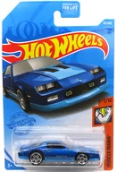 1/64 ’85 CHEVROLET CAMARO IROC-Z(ブルー×スカイブルー) 「Hot Wheels MUSCLE MANIA」 [GTC16]