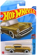 1/64 ’57 CHEVY(ゴールド×ブラック×ホワイト) 「Hot Wheels CHEVY BEL AIR」 [HCX92]